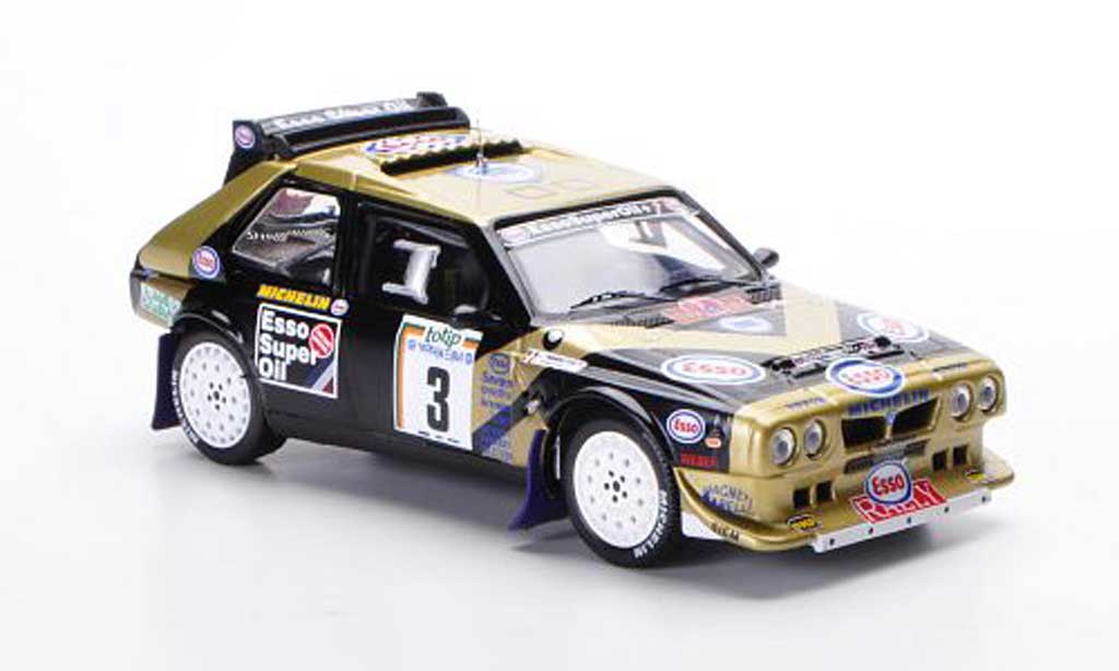 Lancia Delta S4 1/43 IXO S4 No.3 Esso F.Tabaton / L.Tedeschini Rally Elba 1986 diecast model cars