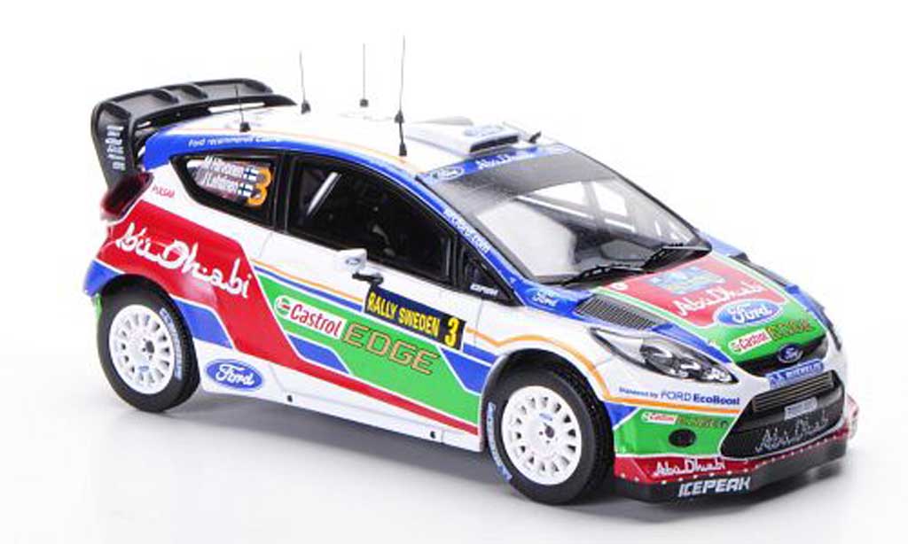 Ford Fiesta WRC 1/43 IXO WRC No.3 M.Hirvonen / J.Lehtinen Rally Schweden 2011 diecast model cars