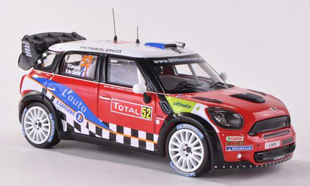 Mini Cooper WRC 1/43 IXO WRC John Works No.52 Rally Monte Carlo 2012 P.Campana/S.de Castelli diecast model cars