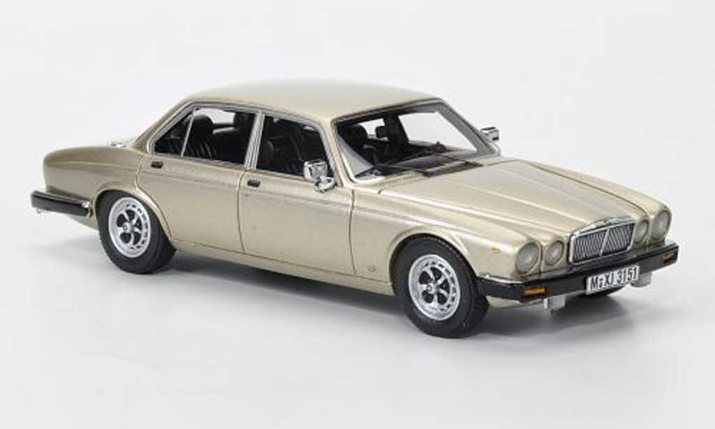 Jaguar XJ 1/43 Neo Series III beige LHD diecast model cars