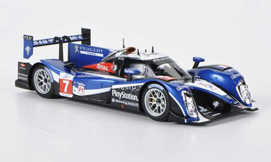Peugeot 908 2011 1/43 Spark 2011 No.7 Playstation S.Bourdais/A.Davidson ILMC Zhuhai diecast model cars