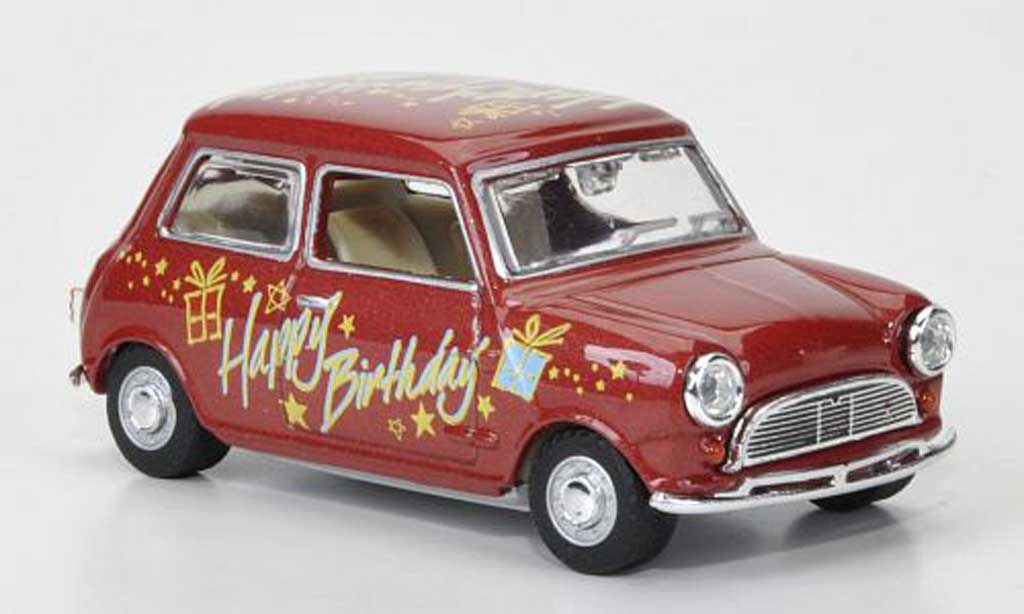 Austin Mini Cooper 1/43 Oxford Cooper Happy Birthday 1966 diecast model cars
