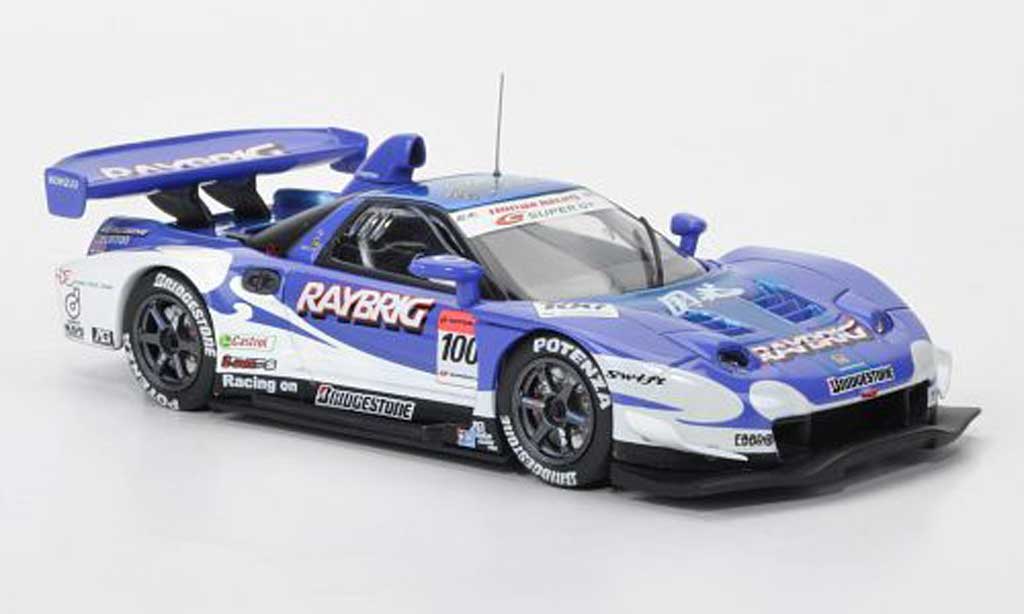 Honda NSX Super GT 1/43 Ebbro Super GT No.100 Raybrig (Late Version) 2005 diecast model cars