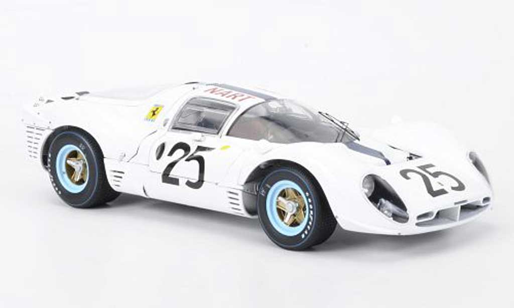 Ferrari 412 1/18 GMP NART P No.25 white Rodriguez 1967 diecast model cars