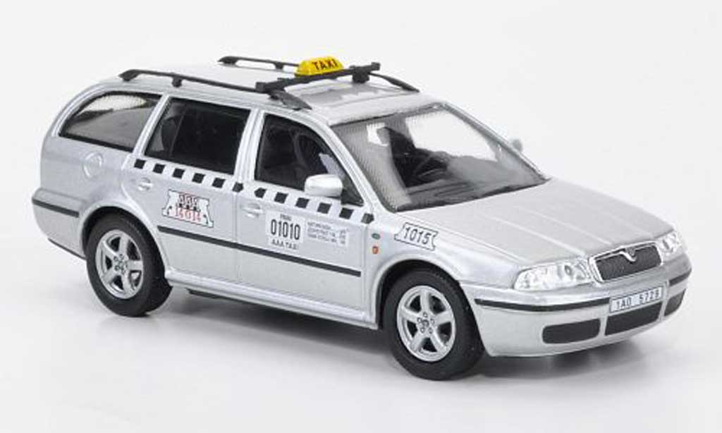 Skoda Octavia Combi 1/43 Abrex Combi TAXI grey diecast model cars
