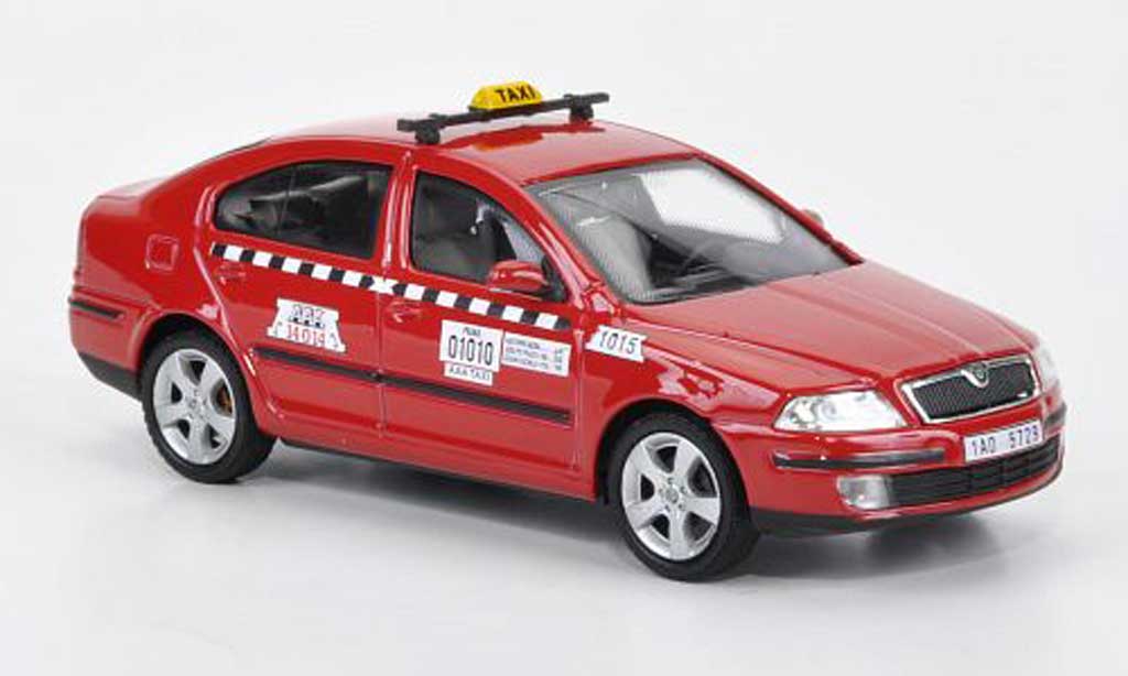 Skoda Octavia Combi 1/43 Abrex Combi TAXI red diecast model cars