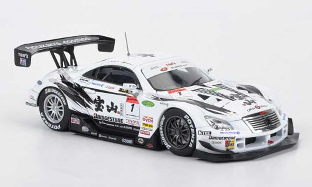 Lexus SC 430 1/43 Ebbro 430 SGT 500 No.1 Houzan 2007 diecast model cars