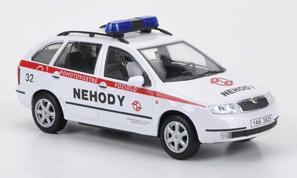 Skoda Fabia 1/43 Abrex Pohotovostni Vozidlo - Nehody 2004 diecast model cars