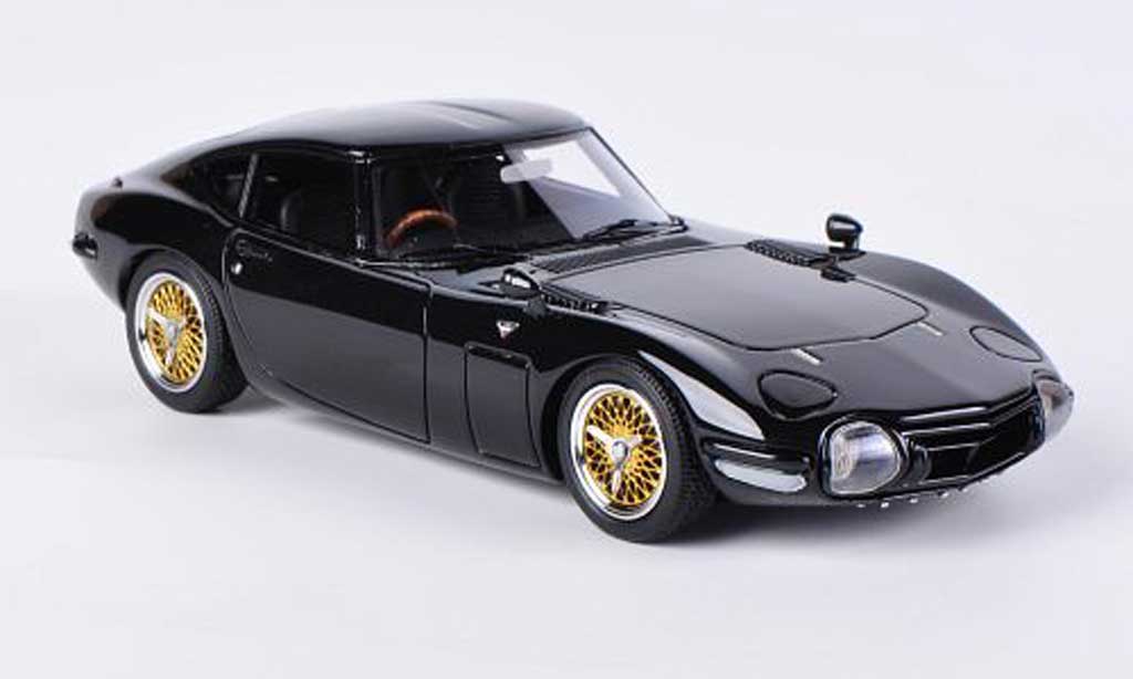 Toyota 2000 GT 1/43 HPI black RHD diecast model cars