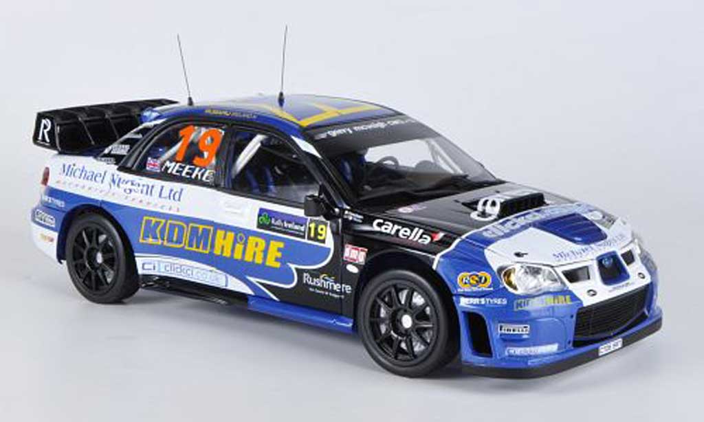 Subaru Impreza WRC 1/18 Sun Star WRC 06 No.19 Rally Ireland 2007 K.Meeke/P.Nagle diecast model cars