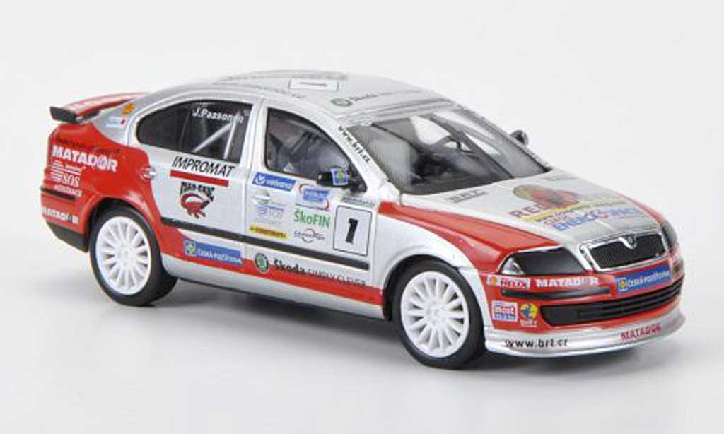 Skoda Octavia Cup 1/43 Abrex Cup No.1 J.Paasonen 2005 diecast model cars