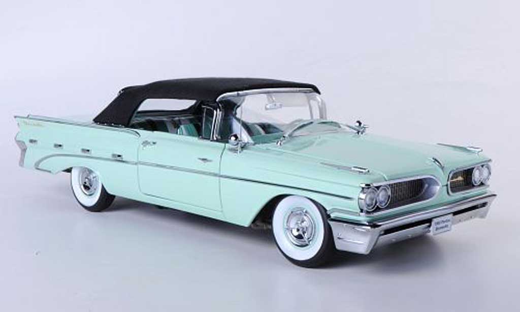 Pontiac Bonneville 1/18 Sun Star Convertible grun/black 1959 diecast model cars