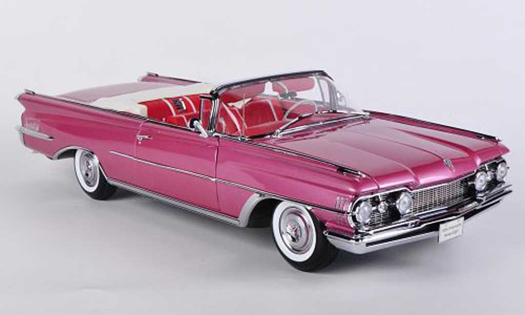 Oldsmobile 98 1/18 Sun Star Convertible pink 1959 diecast model cars
