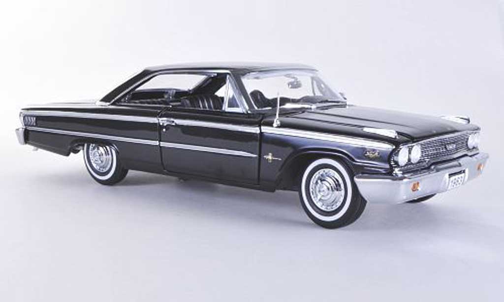Ford Galaxy 1/18 Sun Star 500 XL black 1963 diecast model cars