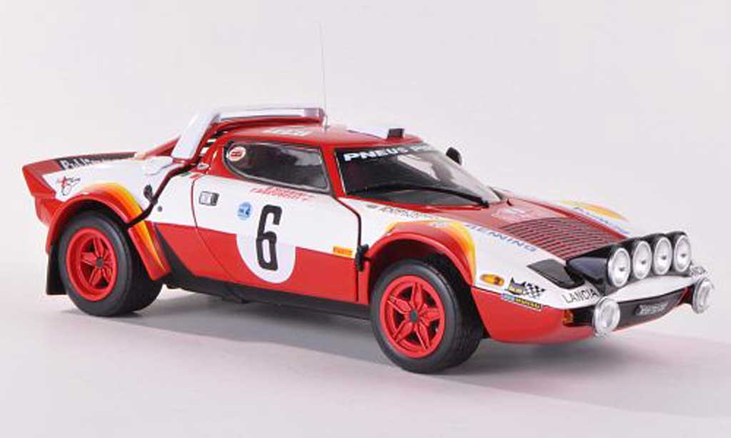 Lancia Stratos HF 1/18 Sun Star HF Rally No.6 Publimmo-Racing Rally Monte Carlo 1979 diecast model cars