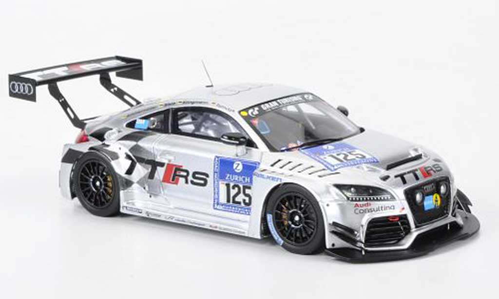 Audi TT 1/43 Spark No.125 24h Nurburgring 2011 diecast model cars