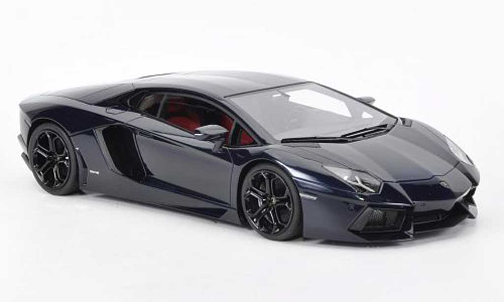 Lamborghini Aventador LP700-4 1/18 MR Collection LP700-4 blue Hera 2011 diecast model cars