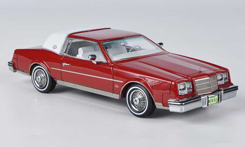 Buick Riviera 1982 1/43 American Excellence 1982 red/white diecast model cars
