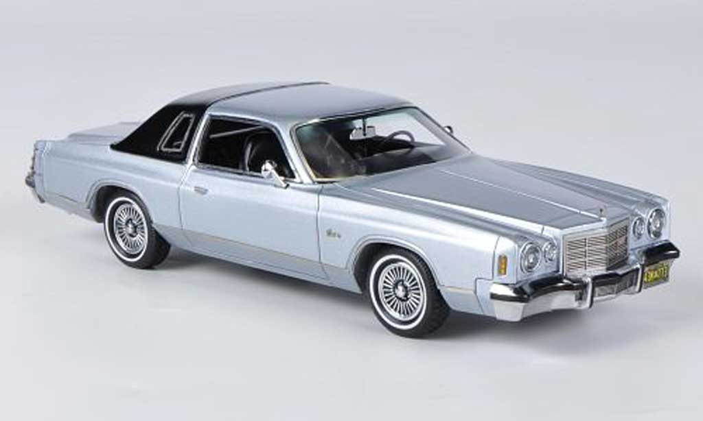 Dodge Charger 1976 1/43 American Excellence 1976 Mk.IV grey /black diecast model cars