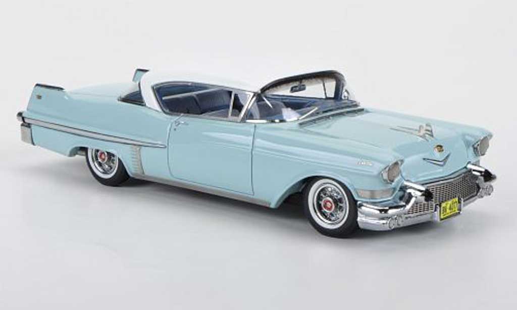 Cadillac Serie 62 1957 1/43 American Excellence 1957 Hardtop Coupe turkis/white diecast model cars