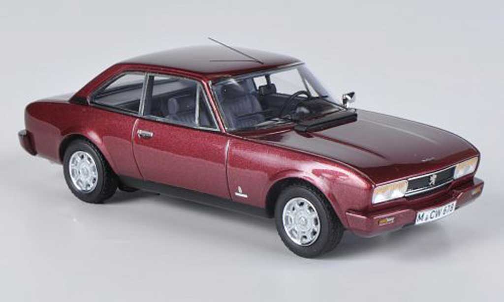 Peugeot 504 coupe 1/43 Neo coupe Phase II red limited edition 1980 diecast model cars