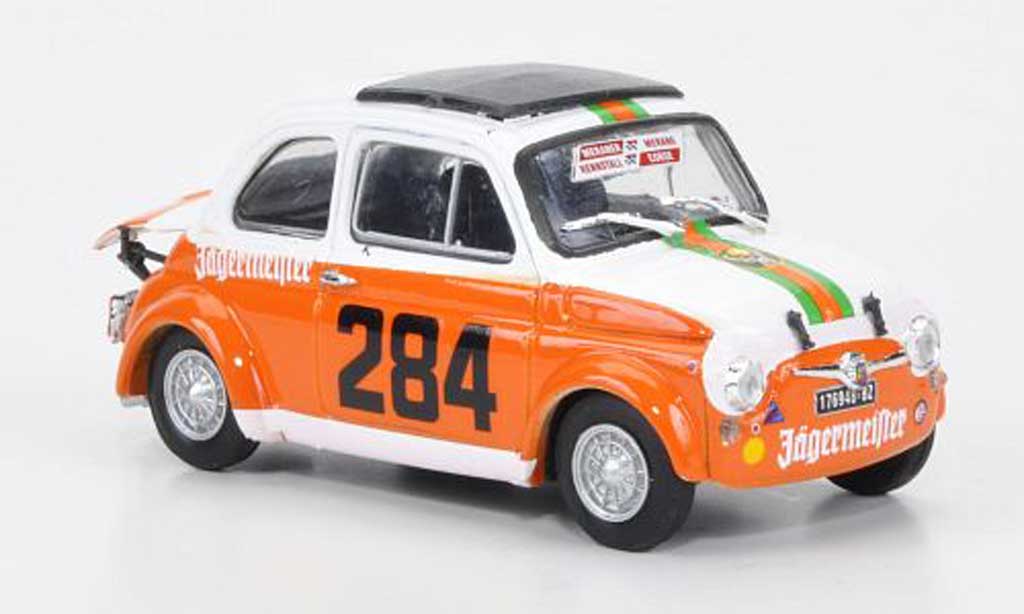 Fiat 695 1/43 Brumm SS Abarth Meran 1973 No284 J?germeister Manapace 1973 diecast model cars