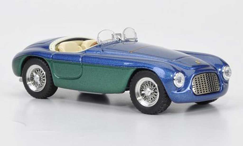 Ferrari 166 1950 1/43 Brumm 1950 MM blue Giovanni Agnelli Barchetta Touring diecast model cars