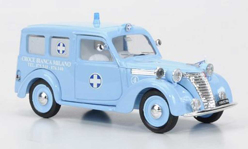Fiat 1100 1/43 Brumm E Rettungswagen Autoambulanza Croce BiancaMilano whitees Kreuz 1956 diecast model cars
