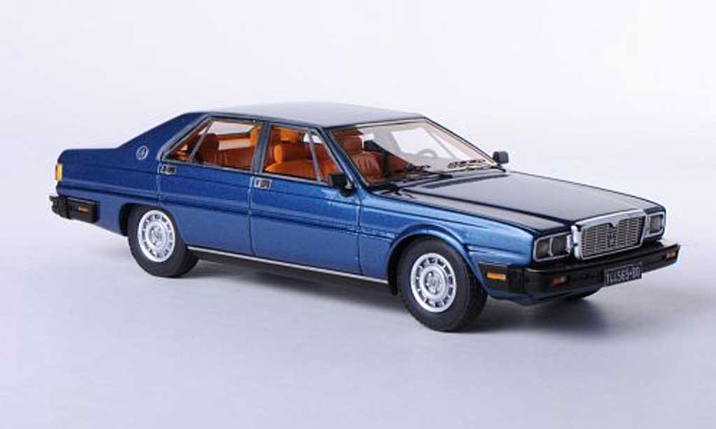 Maserati Quattroporte 1/43 Neo III blue 1978 diecast model cars