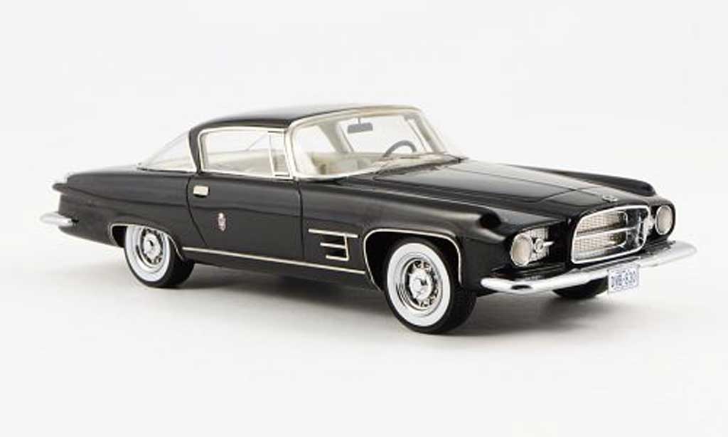 Chrysler Dual Ghia 1/43 Neo L6.4 Hardtop Coupe black 1957 diecast model cars