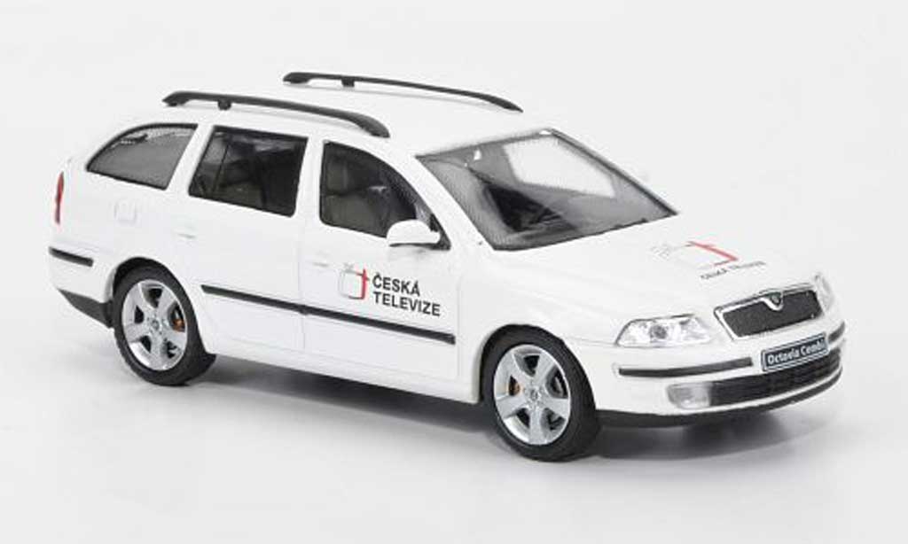 Skoda Octavia Combi 1/43 Abrex Combi Ceska Televize diecast model cars