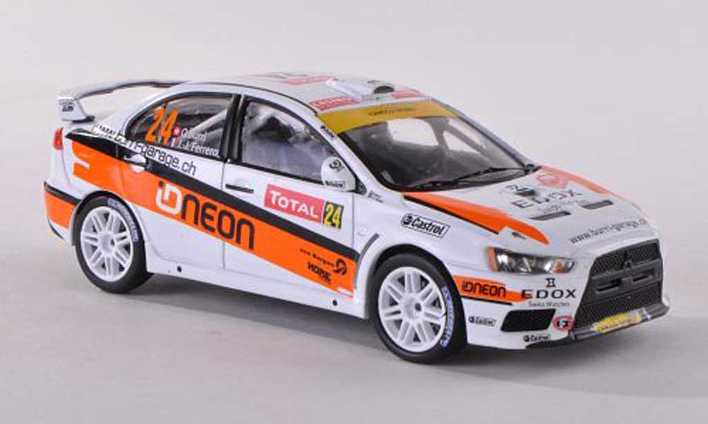 Mitsubishi Lancer Evolution X 1/43 IXO Evolution X No.24 Edox Rally Monte Carlo 2012 O.Burri/J.Ferrero diecast model cars