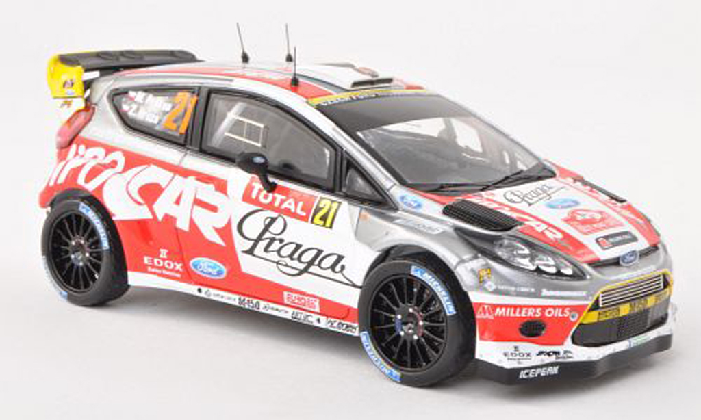 Ford Fiesta WRC 1/43 IXO WRC No.21 Czech National Team Rally Monte Carlo 2012 M.Prokop/Z.Hruza diecast model cars