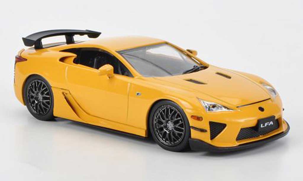 Lexus LFA 1/43 J Collection yellow Nurburgring Package RHD 2011 diecast model cars