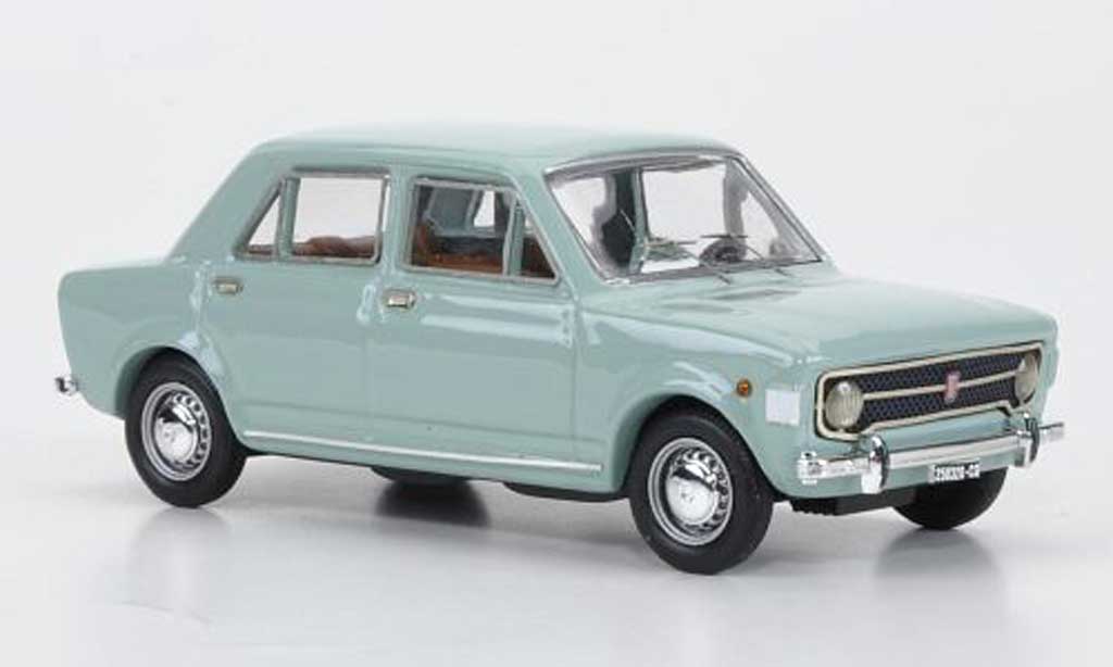 Fiat 128 1/43 Rio blue grey 4-Turer 1969 diecast model cars