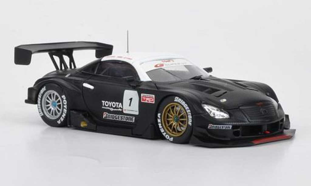 Lexus SC 430 1/43 Ebbro 430 No.1 Tom's Testfahrzeug J.Wakisaka / A.Lotterer Super GT500 2007 diecast model cars