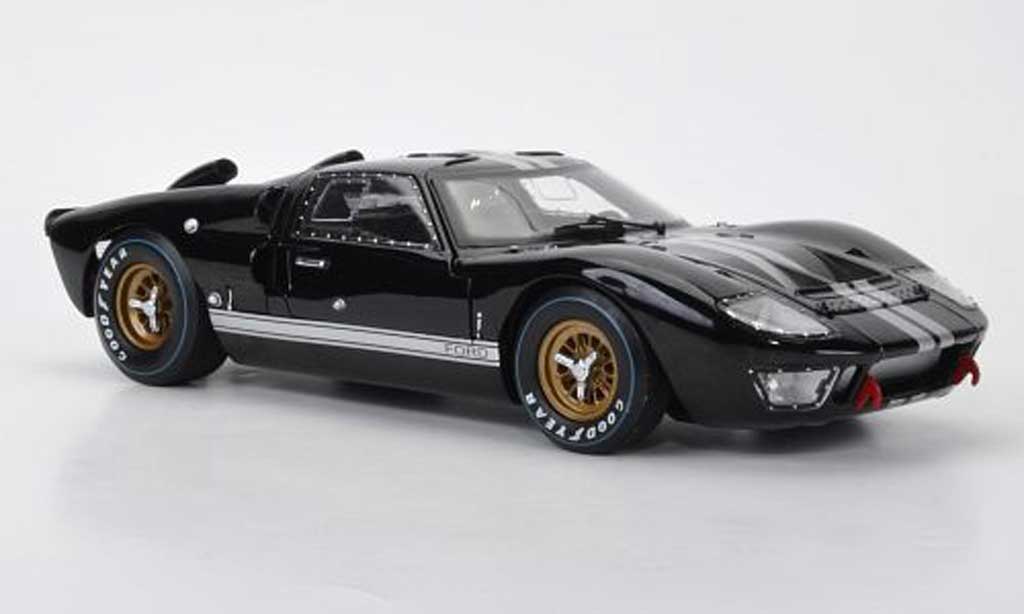 Ford GT40 1/18 Shelby Collectibles GT 40 MkII black/grey metallisee 1966 diecast model cars
