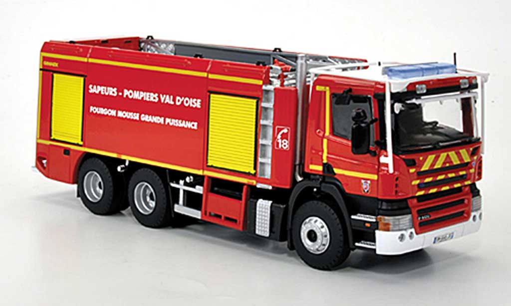 Scania Serie R 1/43 Eligor P400 GIMAEX 95 Sapeurs Fire brigade - Val d'Oise Schaumloschfahrzeug diecast model cars