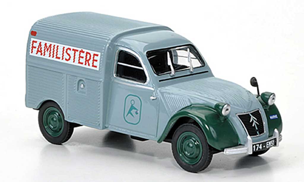 Citroen 2CV 1/43 Eligor AZU Familistere diecast model cars