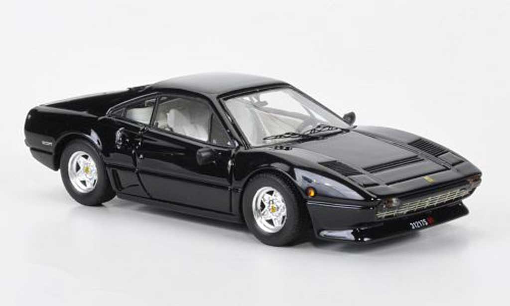 Ferrari 208 GTB 1/43 Best GTB Turbo black 1982 diecast model cars