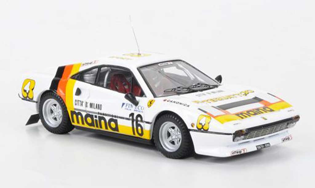 Ferrari 308 GTB 1/43 Best GTB No.16 Maina Rally dei Laghi 1984 diecast model cars
