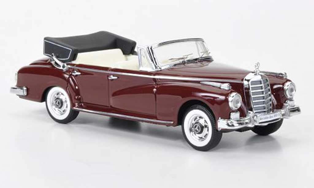 Mercedes 300 D 1/43 Rio D Convertible red 1958 diecast model cars