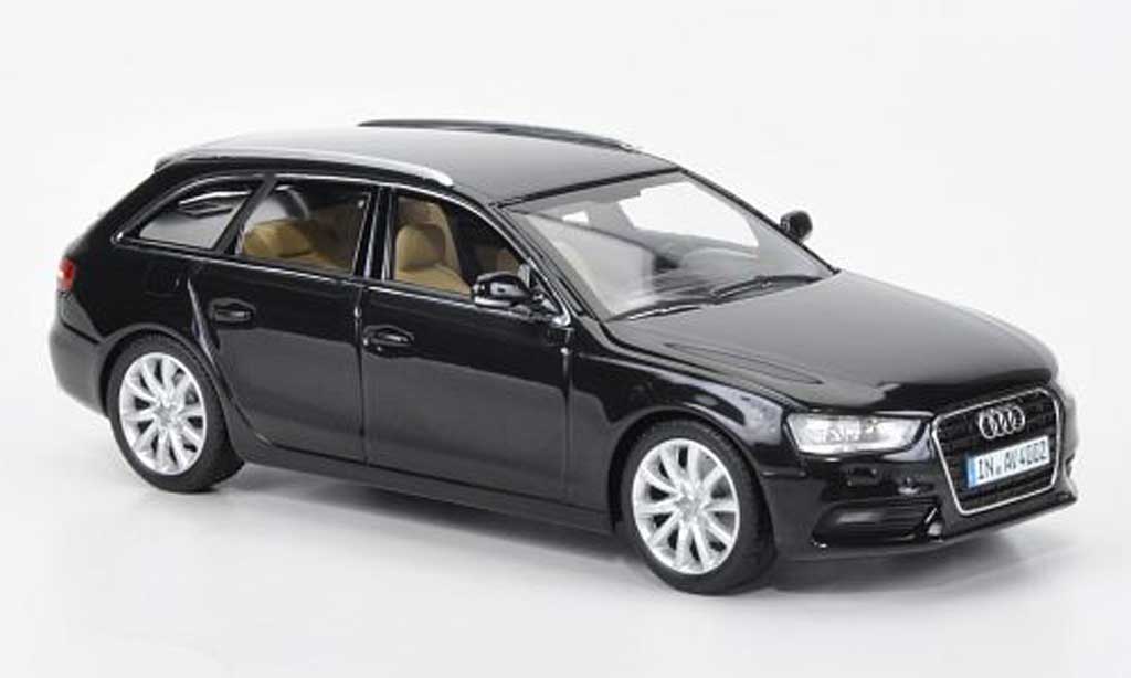 Audi A4 Avant 1/43 Minichamps Avant black 2012 diecast model cars