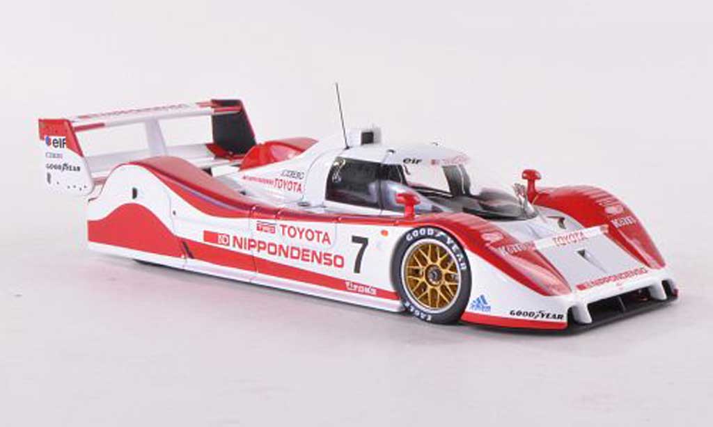 Toyota TS010 1/43 HPI No.7 Team Tom's Nippondenso SWC 1992 G.Lees/H.Ogawa diecast model cars