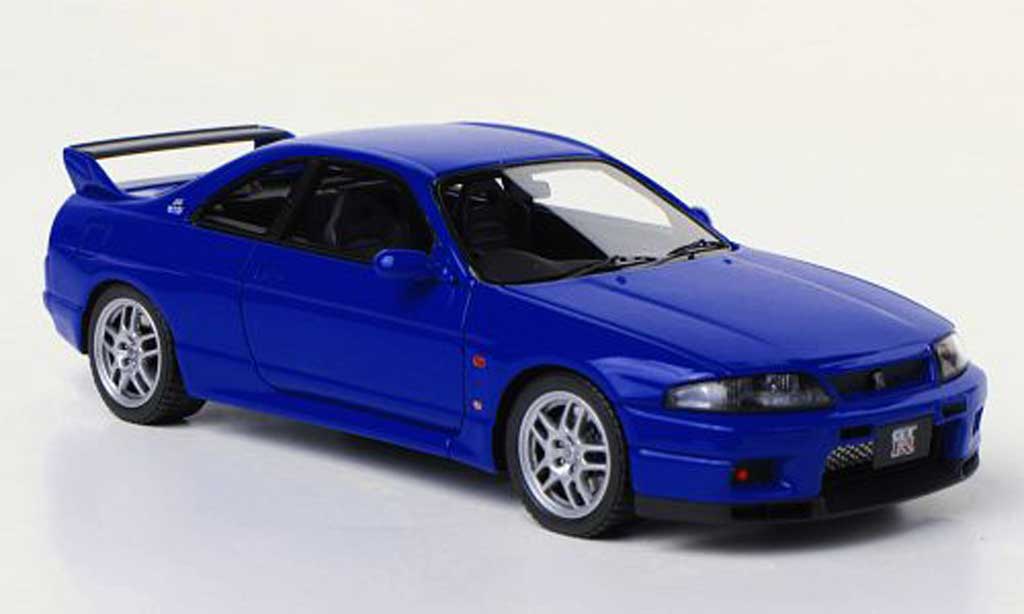Nissan Skyline R33 1/43 HPI R33 GT-R V-Spec LM Limited (R33) blue RHD diecast model cars