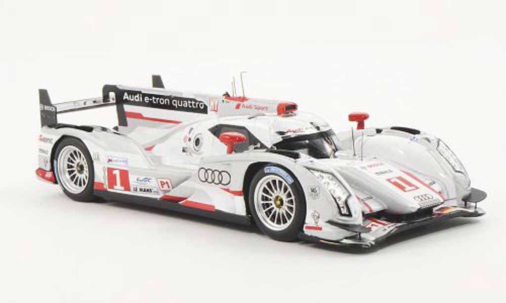 Audi R18 e-tron 1/43 Spark e-tron quattro No.1 Team Joest M.Fassler / A.Lotterer / B.Treluyer 24h Le Mans 2012 diecast model cars