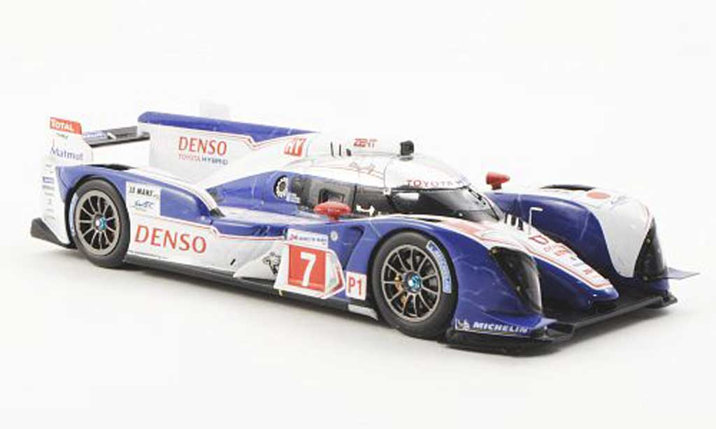Toyota TS030 1/43 Spark Hybrid No.7 Racing 24h Le Mans 2012 N.Lapiere/K.Nakajima/A.Wurz diecast model cars