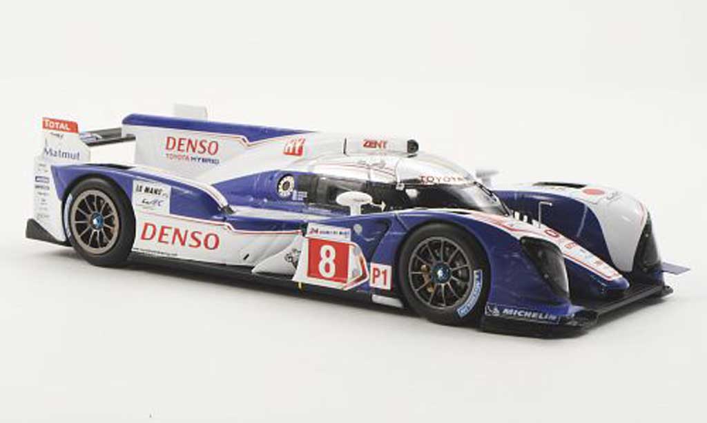 Toyota TS030 1/43 Spark Hybrid No.8 Racing S.Buemi / A.Davidson / S.Sarrazin 24h Le Mans 2012 diecast model cars