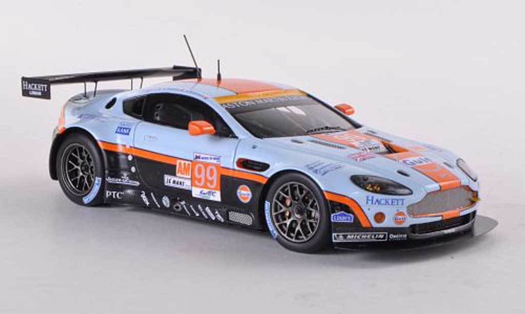 Aston Martin V12 Vantage 1/43 Spark Vantage No.99 Racing 24h Le Mans 2012 C.Nygaard/A.Simonsen/K.Poulsen diecast model cars
