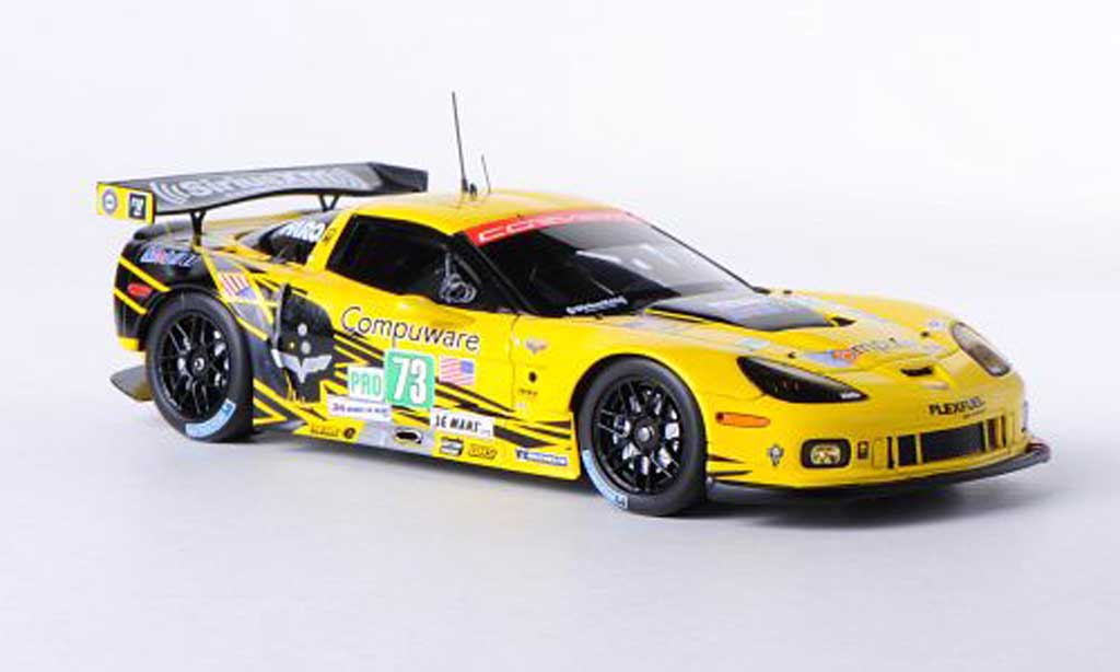 Chevrolet Corvette C6 1/43 Spark C6 C6 ZR1 No.73 Racing 24h Le Mans 2012 A.Garcia/J.Magnussen/J.Taylor diecast model cars